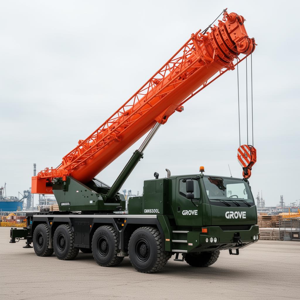 Manitowoc GMK 6300L — 300 tons All Terrain Crane