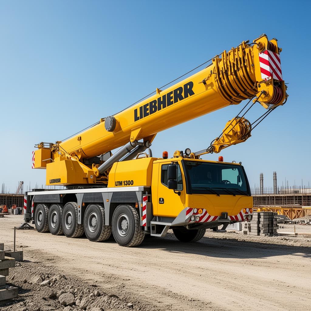 Liebherr LTM 1300-6.3 — 300 tons Mobile Crane