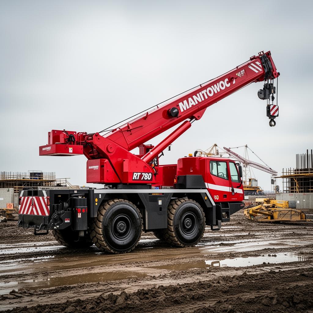 Manitowoc RT 780 — 80 tons Rough Terrain Crane