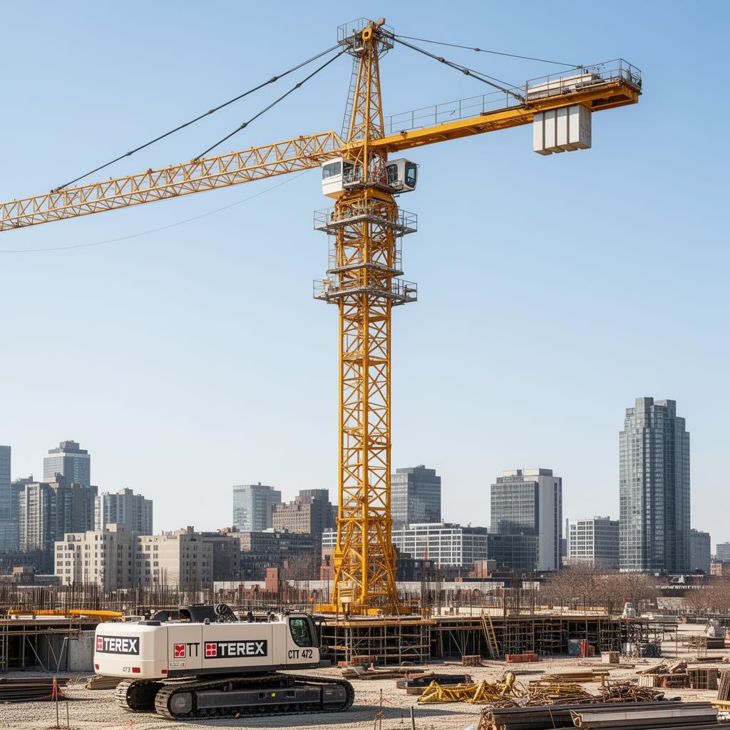 Terex CTT 472-20 — 20 tons Tower Crane
