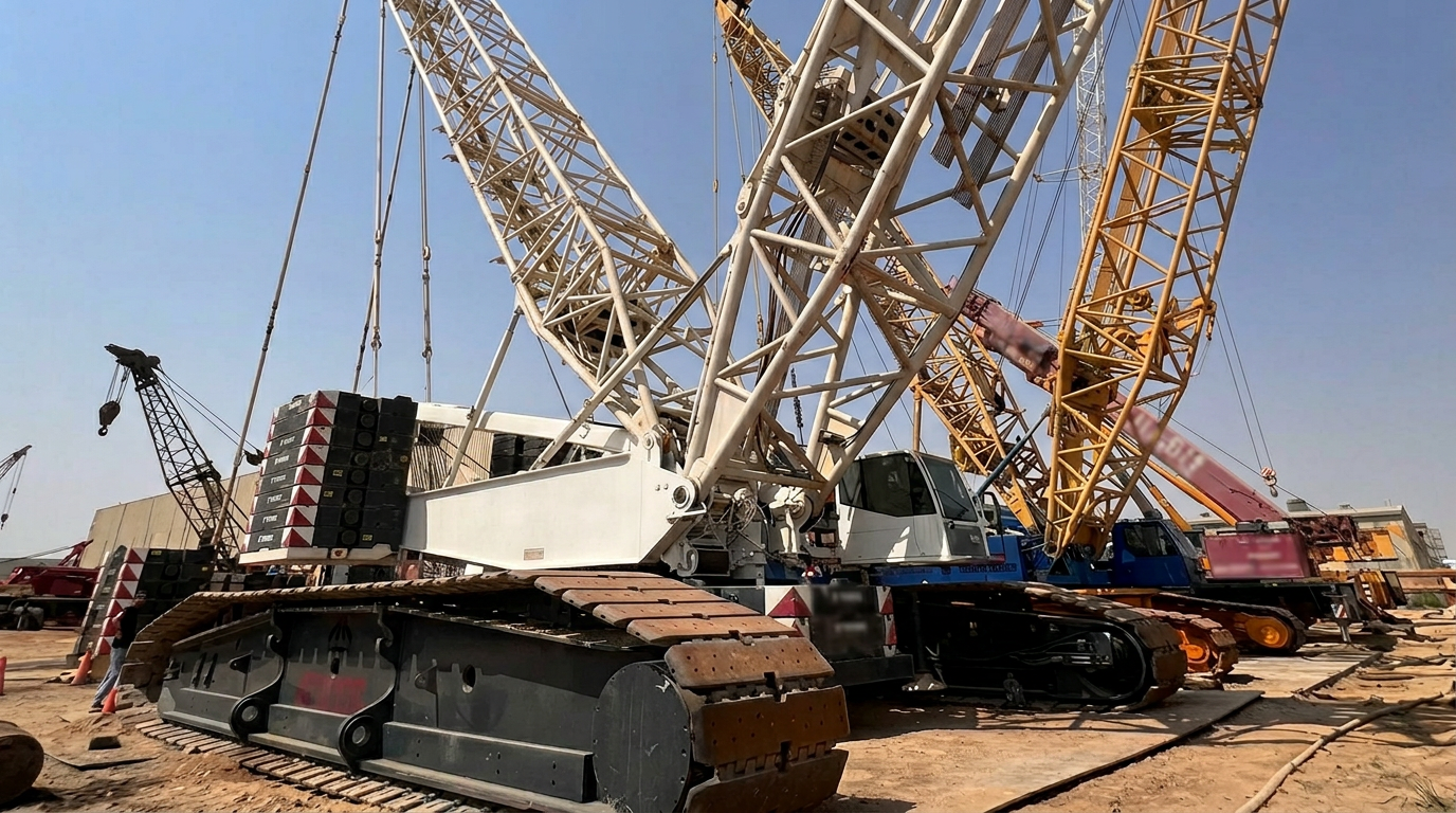 Terex Demag CC2800-1 — 600 tons Crawler Crane